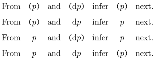 Temporal Inference Rules